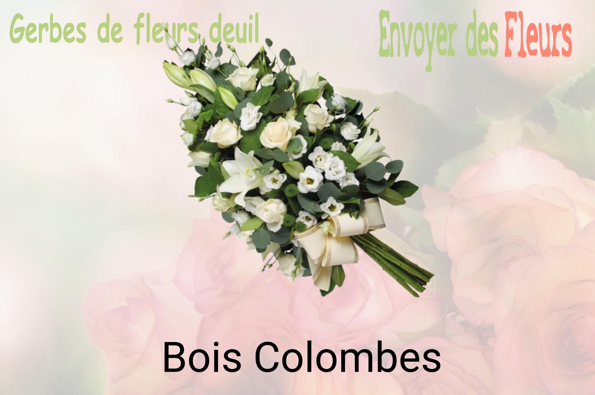 Gerbe de fleurs de deuil livrée à Bois-Colombes